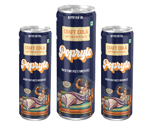Festive gathering case collection of Popryte date sweetened cola for parties